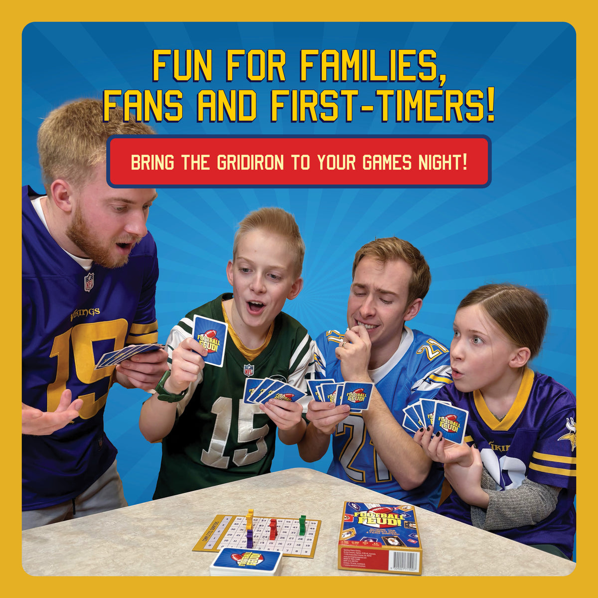 FOOTBALL FEUD! (NEW- NOW AVAILABLE)