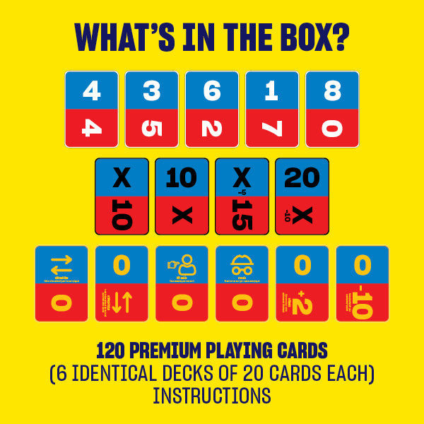 YOUR CALL! Pick a card and pass control! Family-friendly card game for ages 6+, 2-6 players